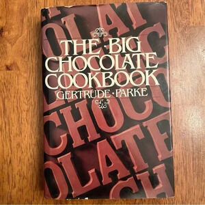 1968 The Big Chocolate‎ Cookbook Gertrude Parke HardBack with Dustjacket Vintage